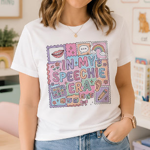 In meiner Speechie-Ära Pastell-Sprechtherapie T-Shirt