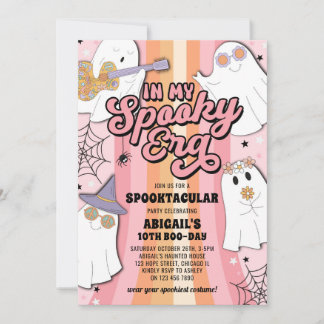 In meiner Spooky Era Girl Halloween Party Einladung