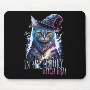 In meiner Spooky Hexenmeisterin Halloween Katzenko Mousepad