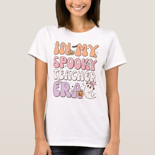 In meiner Spooky-Lehrerin Era Halloween-Lehrerin T-Shirt (Vorderseite)
