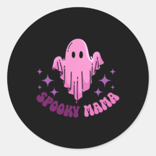 In meiner Spooky Mama Era Kostüm Halloween Runder Aufkleber