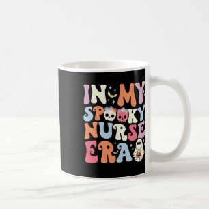 In meiner Spooky Nurse Era Halloween Groovy Witchy Kaffeetasse