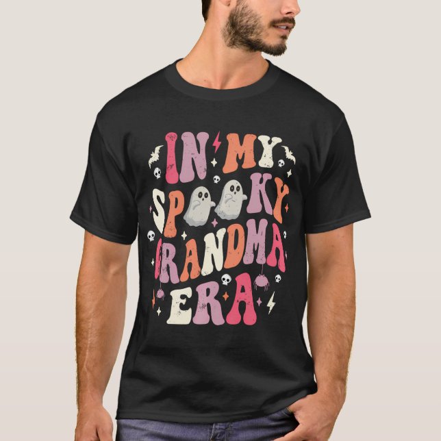 In meiner Spooky Oma Era Funny Ghost Oma T-Shirt (Vorderseite)