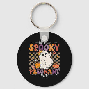 In meiner Spooky schwanger Era Ghost Halloween Pre Schlüsselanhänger