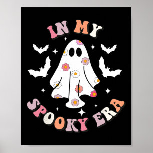 In meiner Spooky Zeit Retro Groovy Niedlich Ghost  Poster