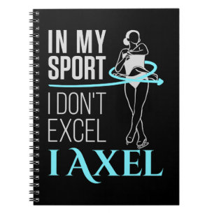 In meiner Sportfigur Skaten Axel Women Girls Notizblock