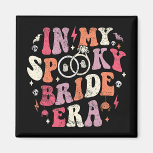 In meiner spöttischen Bride Era Halloween Braut We Magnet