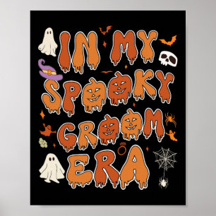 In meiner spöttischen Groom Era Halloween Wedding  Poster