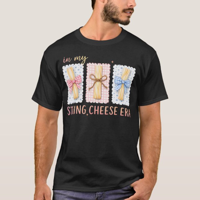 In meiner String Cheese Mama-Ära Lustige Mutter T-Shirt (Vorderseite)