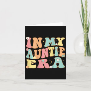 In meiner Tante-Ära (auf der Rückseite) Groovy Ret Karte