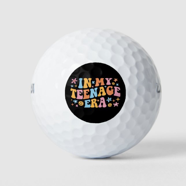 In meiner Teenagerzeit I Golfball (Vorderseite)