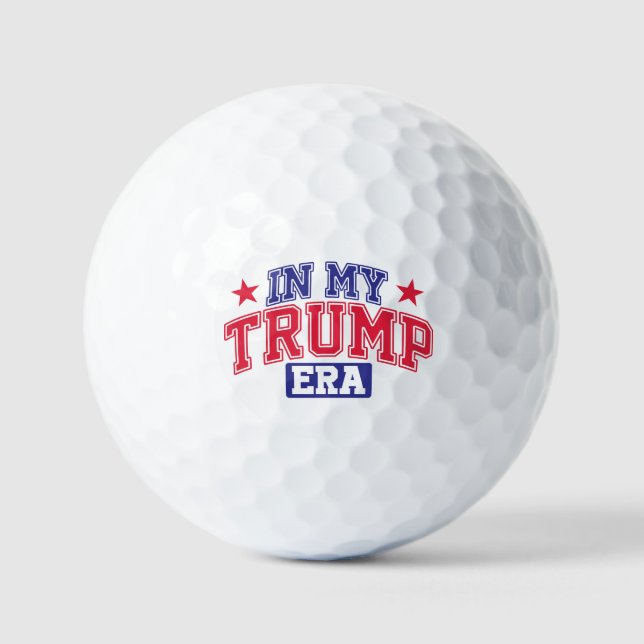 In meiner Trump-Ära Golfball (Vorderseite)