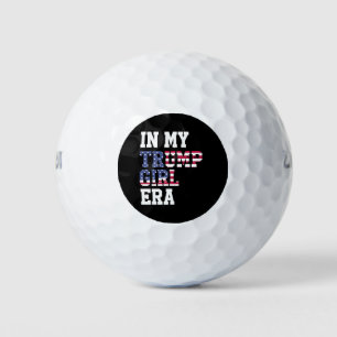 In meiner Trump Girl Ära US 47. Präsident Golfball