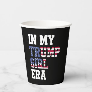 In meiner Trump Girl Ära US 47. Präsident Pappbecher