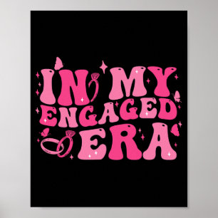 In meiner Verlobten Ära Groovy Bride Junggeselinne Poster