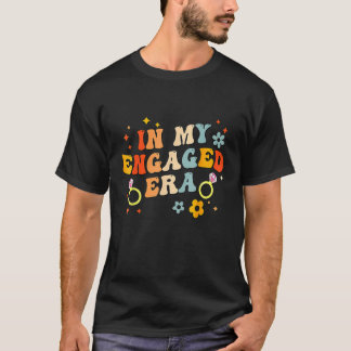 In Meiner Verlobungszeit Groovy Braut Junggesellin T-Shirt