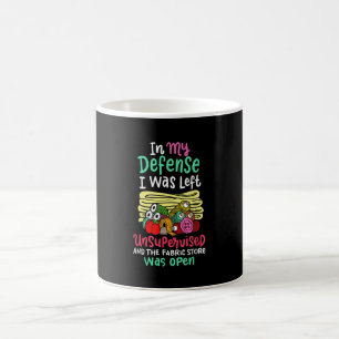 In meiner Verteidigung wurde ich unbeaufsichtigt L Kaffeetasse