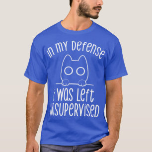 In meiner Verteidigung wurde ich von Tobe Fons unb T-Shirt