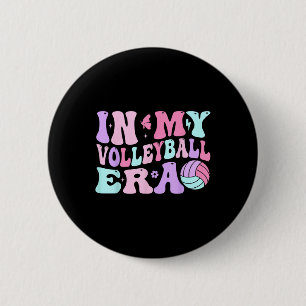 In meiner Volleyball-Ära ist Volleyball Lover Coac Button