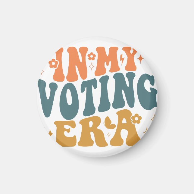In meiner Wahlperiode kehrt die Wavy zurück Magnet (Vorne)