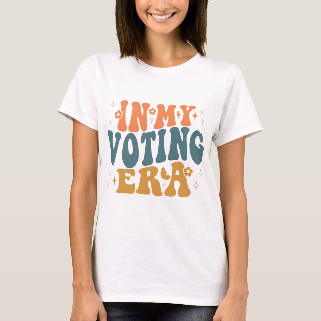 In meiner Wahlperiode kehrt die Wavy zurück T-Shirt (Vorderseite)