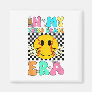 In meiner weichen dritten Klasse Ära Retro-Lächeln Magnet