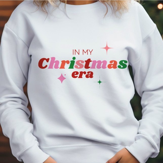 In meiner Weihnachtszeit ein buntes Fest Sweatshirt (Von Creator hochgeladen)