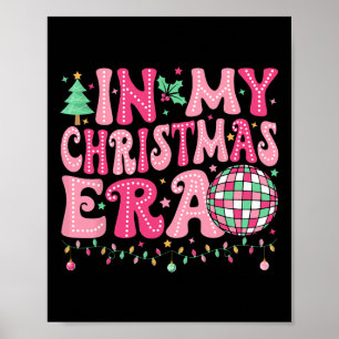 In meiner Weihnachtszeit frohe Weihnachtsbaum Weih Poster