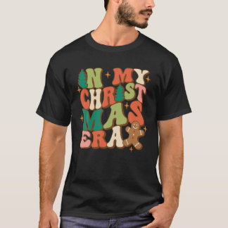 In meiner Weihnachtszeit Groovy Retro Christmas Sa T-Shirt