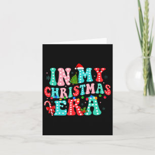 In meiner Weihnachtszeit passt Familie Merry Chris Karte