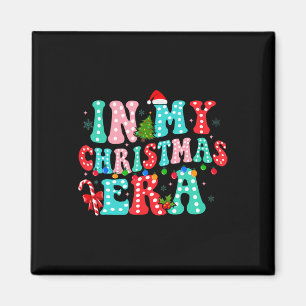 In meiner Weihnachtszeit passt Familie Merry Chris Magnet