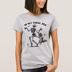 In Meiner Wilden Ära Waschbär Lustiger Waschbär T-Shirt