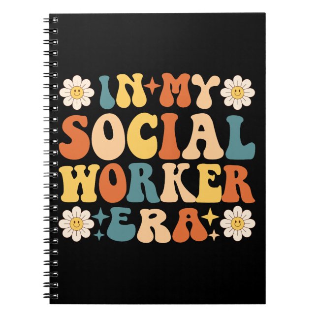 In meiner Zeit als Sozialarbeiter Notizblock (Vorderseite)