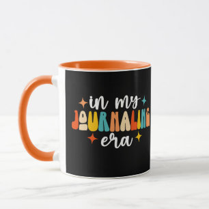 In meiner Zeitschrift Retro Groovy Journalismus Tasse