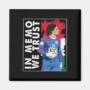 In Memo Ochoa We Trust Mexikanischer Fußball Magnet