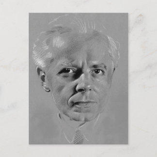 IN MEMORIAM BARTÓK BÉLA POSTKARTE