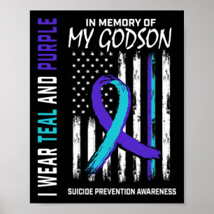 In Memory Godson Suicide Awareness Prevention Aum Poster