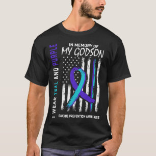 In Memory Godson Suicide Awareness Prevention Aum T-Shirt