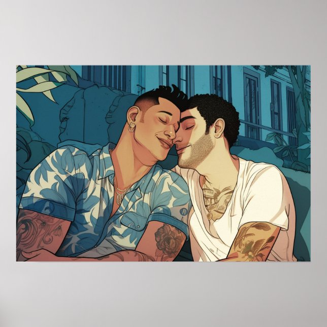 In Miami ist jede Zeit eine kuschelige Zeit Poster (Vorne)