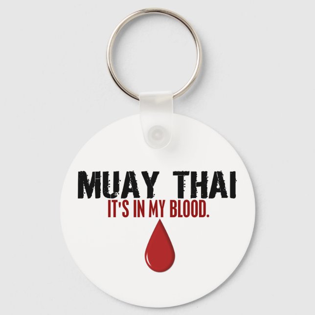 In My Blood MUAY THAI Schlüsselanhänger (Vorderseite)