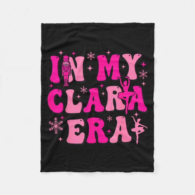 In My Clara Era Nutcracker Ballet Clara Sugar Plum Fleecedecke (Vorderseite)