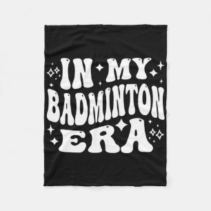 In My Dminton Era - Funny Shuttle Fleecedecke