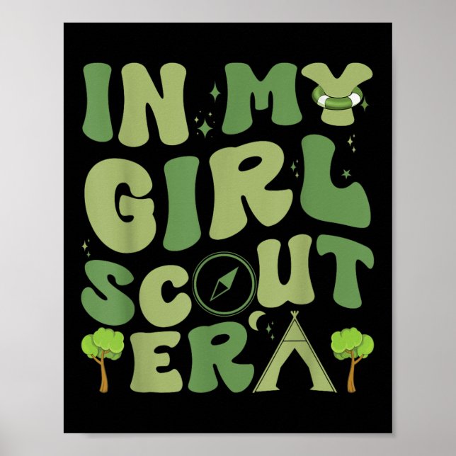 In My Girl Patricks Day Scout Era, Scout Camping F Poster (Vorne)