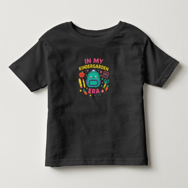 In My Kindergarten Era  T-Shirt – Cute Back to (Vorderseite)