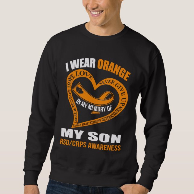 In my memory of my son RSDCRPS AWARENESS Sweatshirt (Vorderseite)