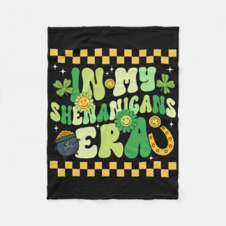 In My Shenanigans Era Irish St. Patricks Day Lucky Fleecedecke