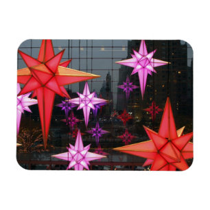 In New York City. Weihnachtsdekoration nach innen Magnet