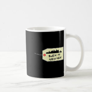 In Newark, NJ, Brick City, City Es County, New Je Kaffeetasse