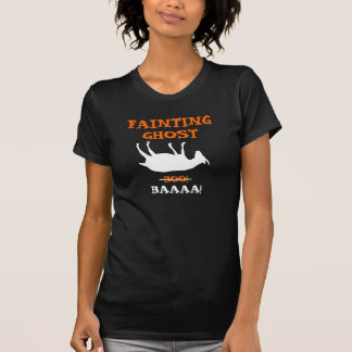 In Ohnmachte fallend Ziegen Halloween T-Shirt