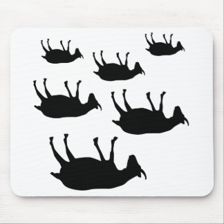 In Ohnmachte fallend Ziegen Mousepad
